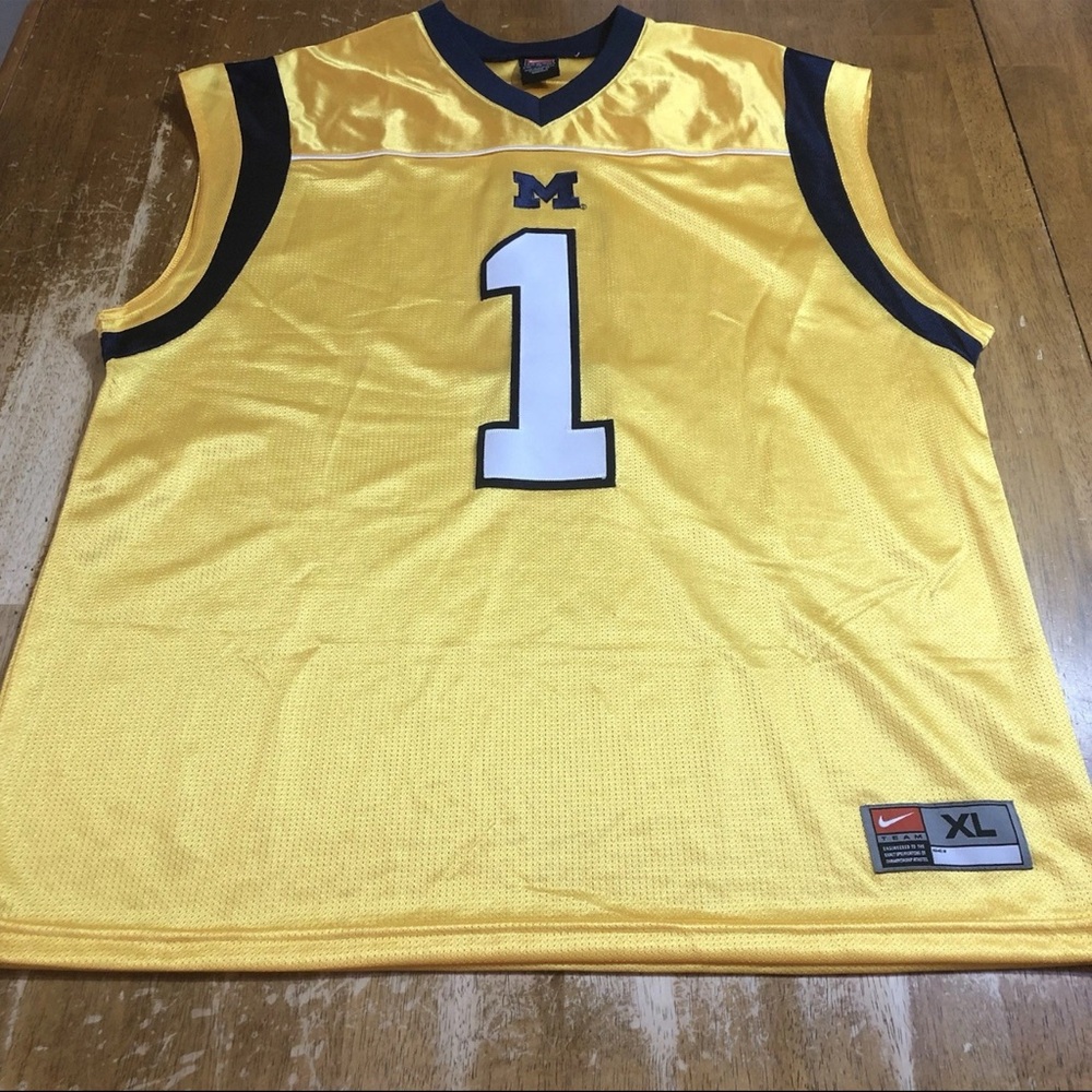 Vintage Nike University of Michigan Basketball Jersey